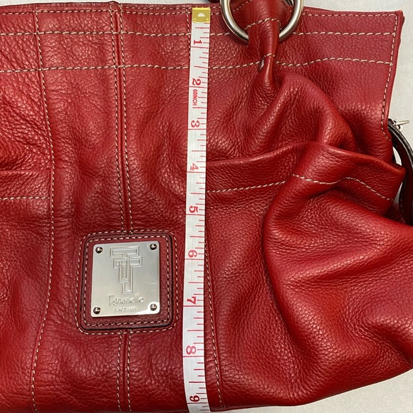 EUC Tignanello Red Leather bag - Picture 13 of 15